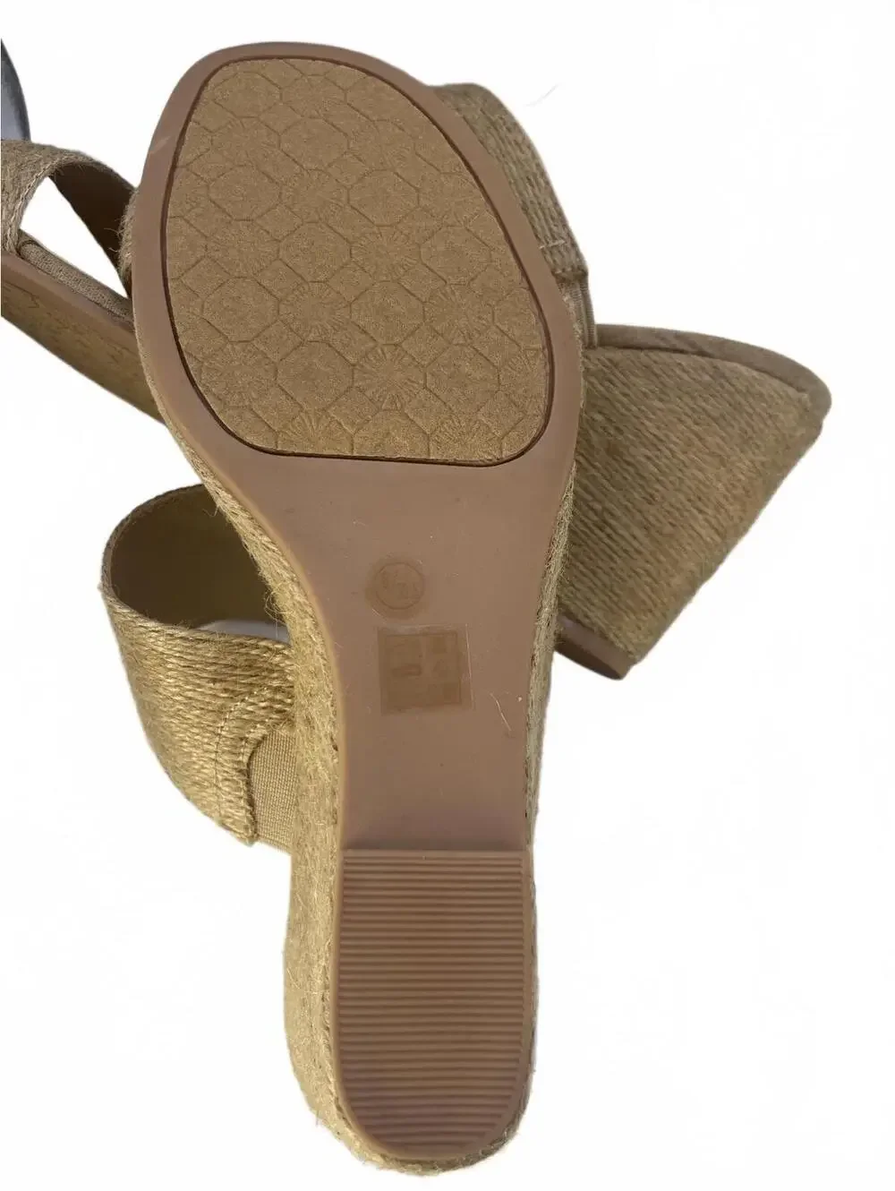 Chinese Laundry Jute Wedge Sandals Women's Size 8.5 Beige CL by Laundry NWOT